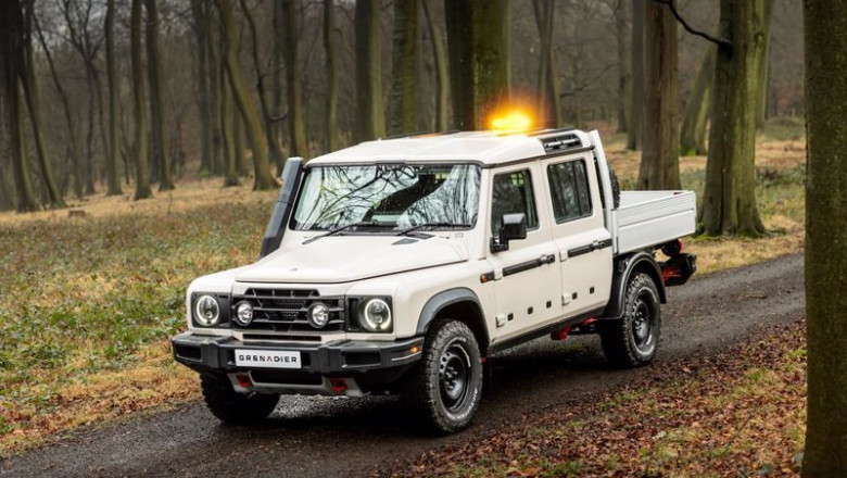 INEOS Automotive presenta el Grenadier Quartermaster Chasis Cabina de cinco plazas, desde 59.372 euros. | INEOS AUTOMOTIVE ep ineos automotive presenta el grenadier quartermaster chasis cabina de cinco plazas desde 59372
