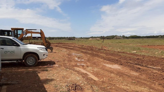 ep inicio de las obras de un nuevo parque fotovoltaico de endesa en sa caseta llucmajor mallorca