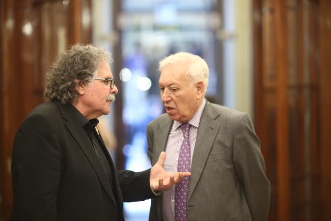 Joan Tardá y Margallo hablan en el Congreso | EUROPA PRESS ep joan tarda y margallo hablancongreso