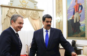 ep jose luis rodriguez zapatero y nicolas maduro