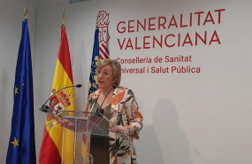 ep la consellera de sanidad universal y salud publica ana barcelo en rueda de prensa