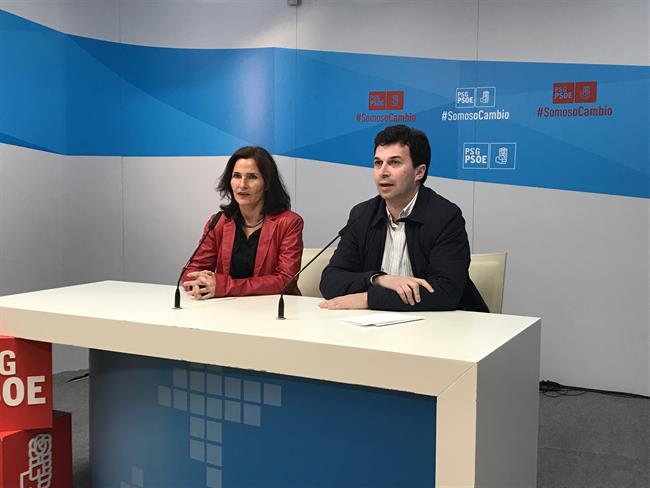 La diputada del PSOE Luz Martínez Seijo y Gonzalo Caballero | EUROPA PRESS ep la diputadapsoe luz martinez seijogonzalo caballero
