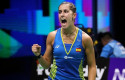 ep la espanola carolina marin celebra un punto en la final del mundial de badminton de 2018 ep la espanola carolina marin celebra un punto en la final del mundial de badminton de 2018