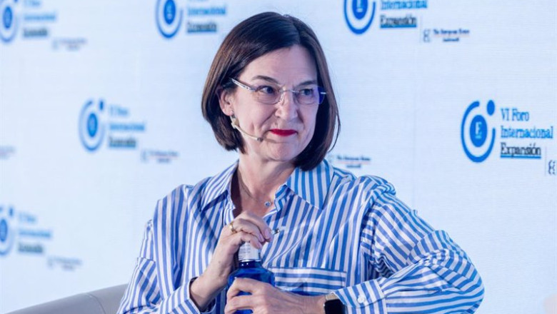 ep la presidenta de la cnmc cani fernandez durante la primera jornada del vi foro internacional