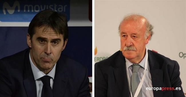 Lopetegui y Del Bosque | EUROPA PRESS ep lopeteguidel bosque