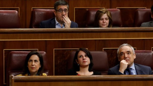 ep margarita robles adriana lastrarafael simancas del psoe