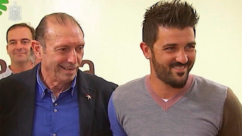 Quini con David Villa | RFEF ep quini con david villa