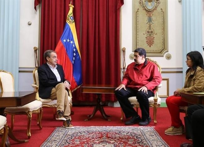 ep reunionzapatero madurodelcy rodriguez