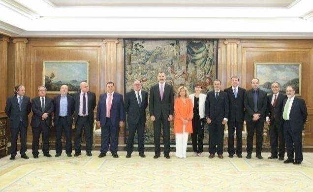 El Rey se reúne con la FGEE | CASA REAL ep reyreunela fgee