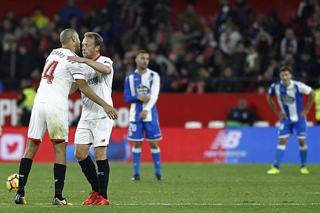El Sevilla derrota al Deportivo | LALIGA ep sevilla derrotadeportivo