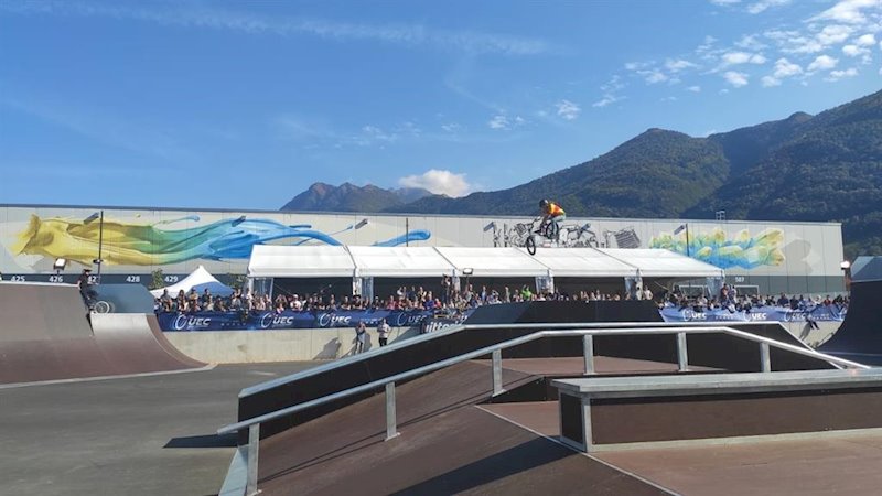 ep teresa fernandez-miranda en el campeonato de europa de bmx freestyle park