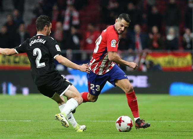 Vitolo y Corchia en el Atlético - Sevilla | ÁNGEL GUTIÉRREZ ep vitolocorchiaatletico - sevilla