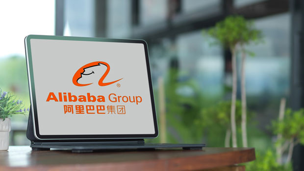 dl alibaba group china technology internet digital e commerce jack ma hong kong hang seng logo