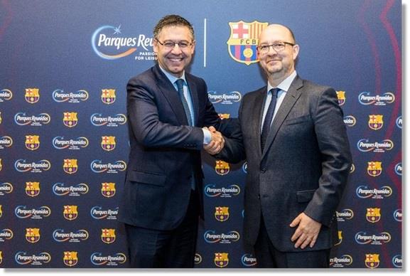 Acuerdo entre FC Barcelona y Parques Reunidos | PARQUES REUNIDOS ep acuerdofc barcelonaparques reunidos