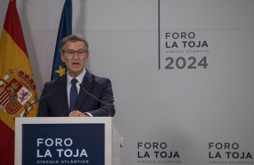 ep alberto nunez feijoo este viernes en el foro la toja
