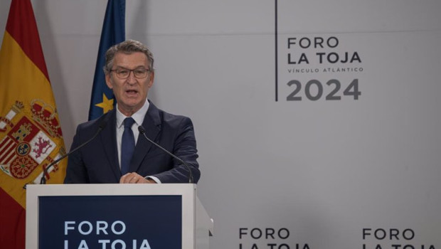 ep alberto nunez feijoo este viernes en el foro la toja