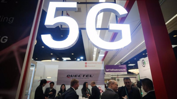 ep archivo   logo de 5g en el ces de las vegas