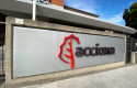 ep archivo   logotipo de acciona en la entrada de su sede en madrid