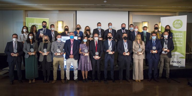 Archivo - Los Premios Lean & Green reconocen los avances de 27 empresas en el proceso de descarbonización de sus operaciones logísticas | AECOC - Archivo ep archivo los premios lean green reconocen los avances de 27 empresas en el proceso de