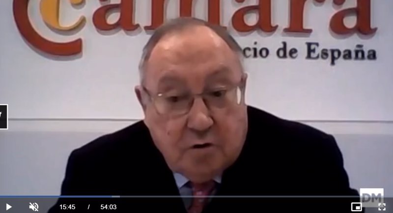 ep archivo - presidente de la camara de comercio de espana jose luis bonet