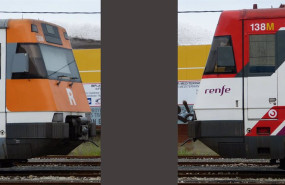ep archivo trenes de rodalies con la pintura de la generalitat y la de renfe ep archivo trenes de rodalies con la pintura de la generalitat y la de renfe