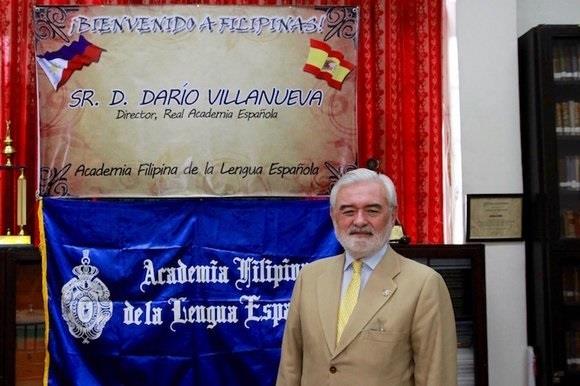El director de la RAE, Darío Villanueva, en la Academia Filipina del Español | RAE ep directorla rae dario villanueva enacademia filipinaespanol