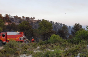 ep efectivosla ume trabajandola zonaincendiobeneixama alicante