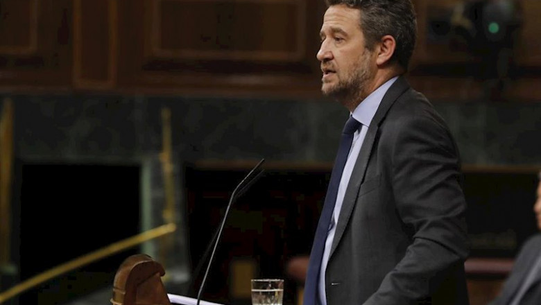 ep el diputado del pp jaime eduardo de olano interviene durante la primera sesion de control al