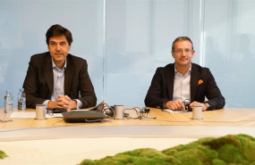 ep el director general de b2b de orange espana joaquin colino y el consejero delegado de orange