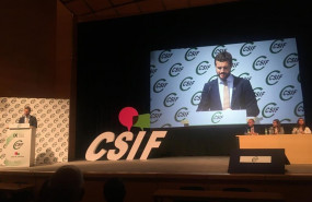 ep el presidente del pp pablo casado durante la clausura del ix congreso nacional de csif en