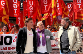 ep el secretario general de la ugt pepe alvarez el secretario general de la ugt de catalunya camil