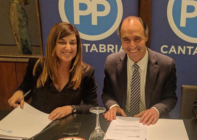 Ignacio Diego y María José Sáenz de Buruaga | PP CANTABRIA ep ignacio diegomaria jose saenzburuaga