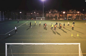 ep imagen de archivo de un entrenamiento de un partido de futbol