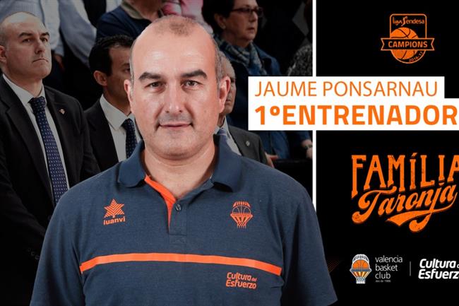 ep jaume ponsarnau nuevo entrenadorvalencia basket