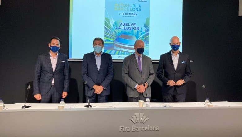 ep jose miguel garcia director del automobile jose lopez tafall director general de anfac enrique