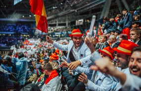 ep jovenes espanoles en la ceremonia de clausura del world skills 2019 celebrado en la ciudad rusa