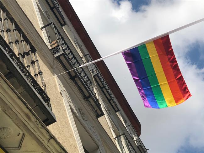 La bandera arcoiris en la celebración del Orgullo Gay en Madrid | MARTA FERNÁNDEZ/EUROPA PRESS ep la bandera arcoirisla celebracionorgullo gaymadrid 20180708130101