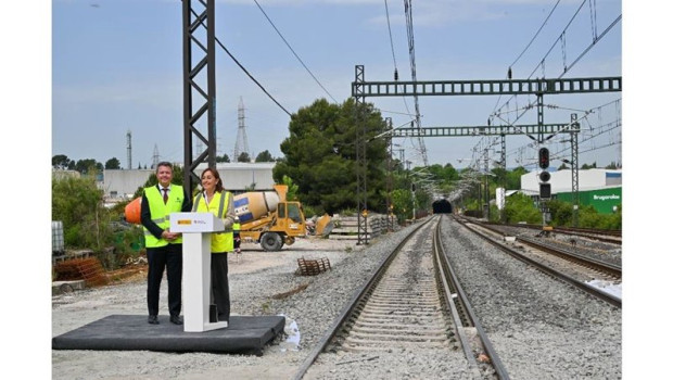 ep la consellera paneque y el secretario santano en rueda de prensa