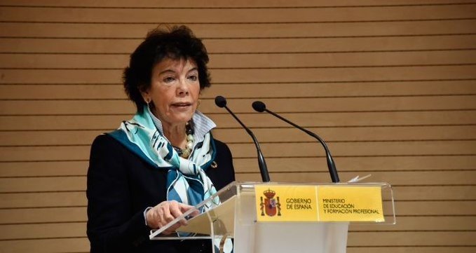 ep la ministra de educacion y fp y portavoz del gobierno isabel celaa