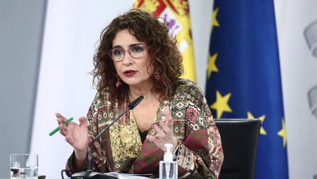 ep la ministra de hacienda y portavoz del gobierno maria jesus montero durante la rueda de prensa 20210302160505