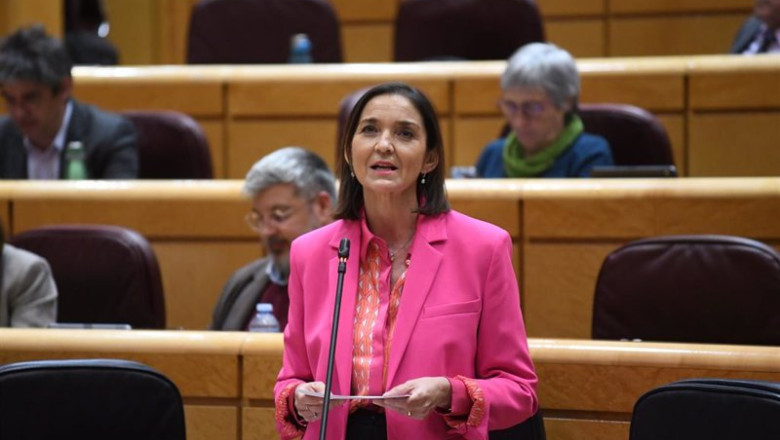 ep la ministra de industria comercio y turismo reyes maroto interviene durante una sesion de control ep la ministra de industria comercio y turismo reyes maroto interviene durante una sesion de control