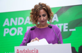 ep la secretaria general del psoe de andalucia maria jesus montero este viernes en rueda de prensa