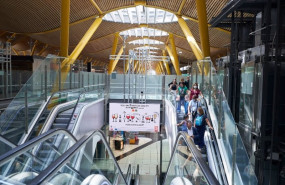 ep los vinos de espana y portugal inician una campana de publicidad en aeropuertos de ambos paises