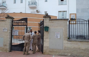 ep militares en la residencia de ancianos donde ha habido un brote de coronavirus
