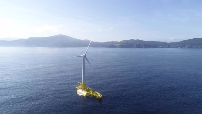 ep primer aerogenerador marino flotante ubicado en armintza en euskadi ep primer aerogenerador marino flotante ubicado en armintza en euskadi