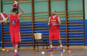 ep quino colom entrenandola seleccion espanola