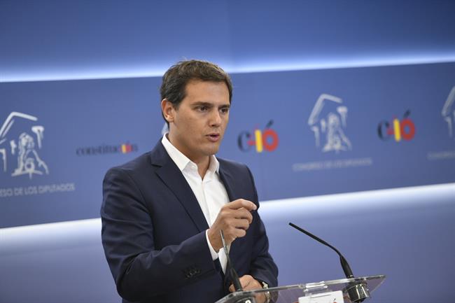 Rueda de prensa del presidente de Ciudadanos, Albert Rivera, sobre el balance de | Oscar del Pozo - Europa Press ep ruedaprensapresidenteciudadanos albert rivera sobrebalance de