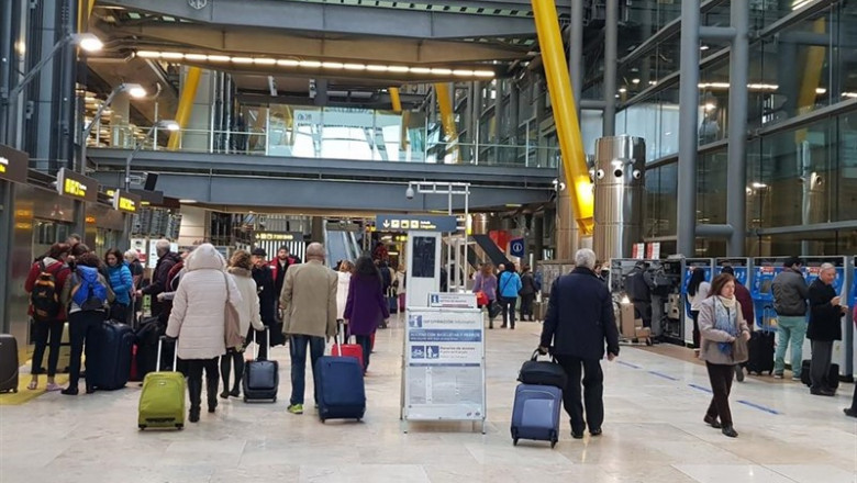ep trabajadoresseguridad privada convocan huelga indefinida12abrilmadrid-barajas