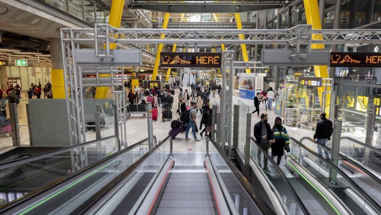 Vista general de la terminal T-4 del Aeropuerto Adolfo Suárez Madrid-Barajas, en Madrid (España). | Alberto Ortega - Europa Press ep vista general de la terminal t 4 del aeropuerto adolfo suarez madrid barajas en madrid espana