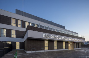 fachada de la residencia bouco vitoria zabalgana